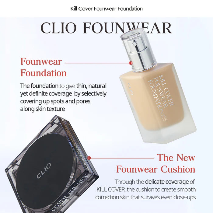CLIO- Kill Cover Founwear Foundation SPF30 PA+++