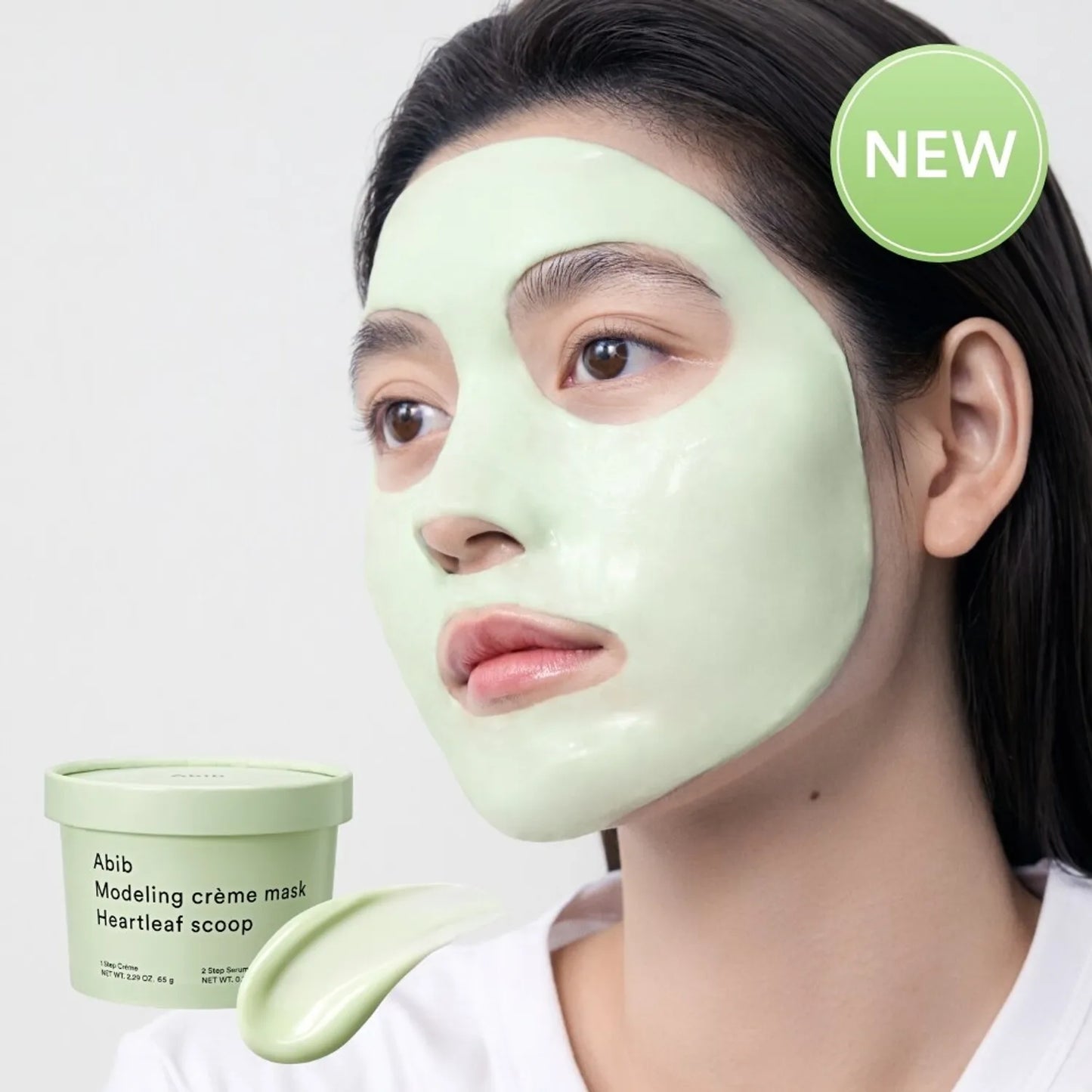 Abib-Modeling Crème Mask Heartleaf Scoop