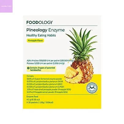[Foodology] Pineology Enzyme (28 Sticks/ 515kcal) seoul vibe