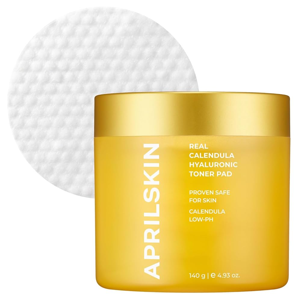 APRILSKIN - Real Calendula Hyaluronic Toner Pad