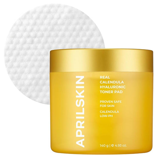 APRILSKIN - Real Calendula Hyaluronic Toner Pad