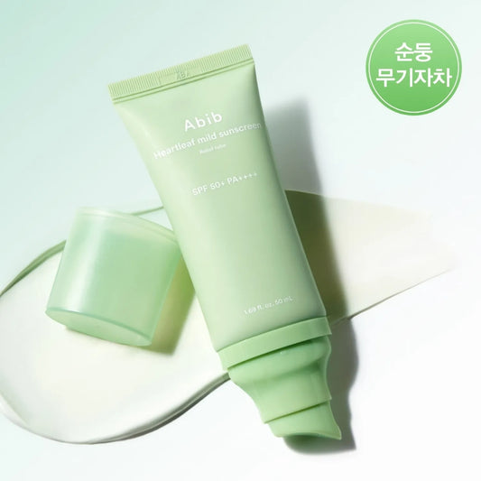 Abib - Heartleaf Mild Sunscreen Relief Tube