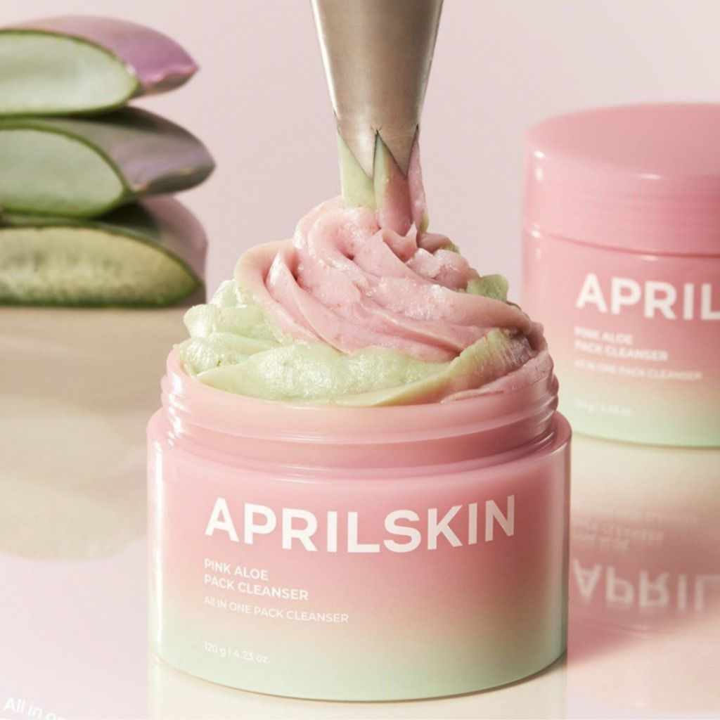 APRILSKIN - Pink Aloe Pack Cleanser