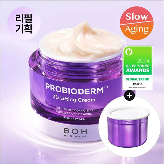 BIOHEAL BOH Probioderm 3D Lifting Cream 50mL Refill Set