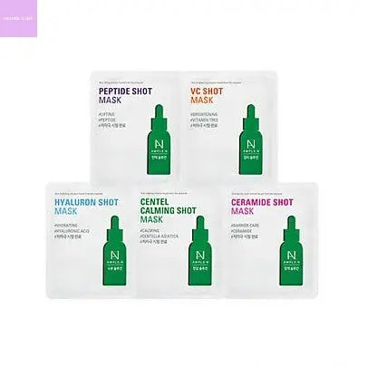 [AMPLE:N] PeptideShot Mask (5 types) seoul vibe