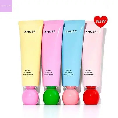 [AMUSE] Vegan Soybean Hand Cream 50ml (4 Types) seoul vibe
