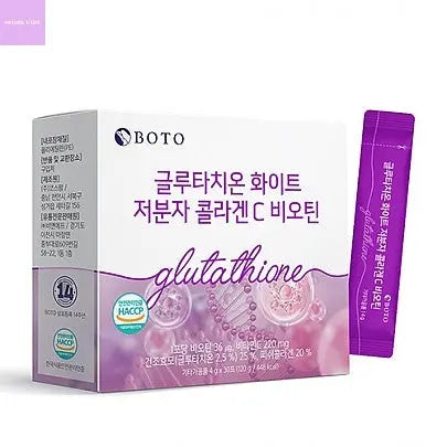 [BOTO] Glutathione White Low molecular Collagen C Biotin (30 Sticks) seoul vibe