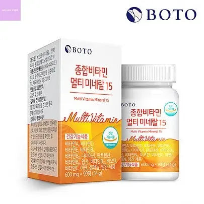 [BOTO] Multi Vitamin Mineral 15 600mg*90 Capsules seoul vibe