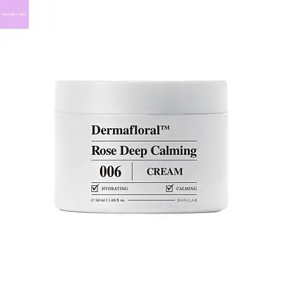 [Barulab] Dermafloral Rose Deep Calming Cream 50ml - Seoul Vibe