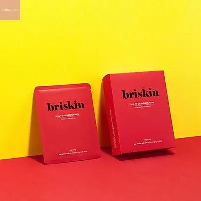 [Briskin] Real Fit Second Skin Mask (Anti Wrinkle & Firmness) 10ea Seoul Vibe