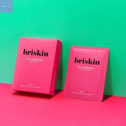 [Briskin] Real Fit Second Skin Mask (Radiance) (10ea) Seoul Vibe