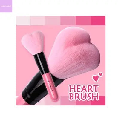 [CORINGCO] Lovely pink heart multi volume brush seoul vibe