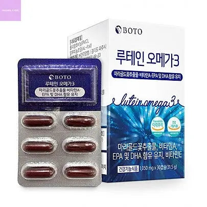 [BOTO] Lutein Marigold EPA / DHA Omega-3 (1,050mg *30 capsules) seoul vibe