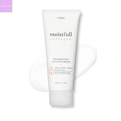 [ETUDE]  Moistfull Collagen Cleansing Foam 150ml Hanul Hanbok