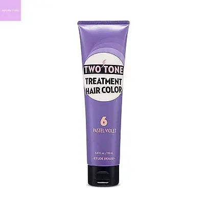 [ETUDE] Two Tone Treatment Hair Color (#06 Pastel Violet) Hanul Hanbok