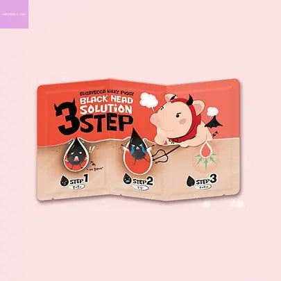 [Elizavecca] Milky Piggy Black Head 3 Step Solution Hanul Hanbok