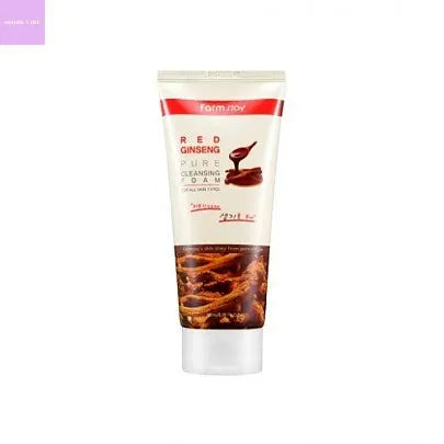[Farmstay] Red Ginseng Pure Cleansing Foam 180ml Hanul Hanbok