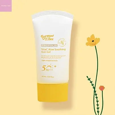 [Formal Bee] Propolis VitaC Aloe Soothing Sun Gel SPF50+ PA++++ 60ml Hanul Hanbok