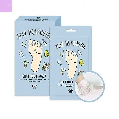 [G9SKIN] Self Aesthetic Soft Foot Mask 5P Hanul Hanbok