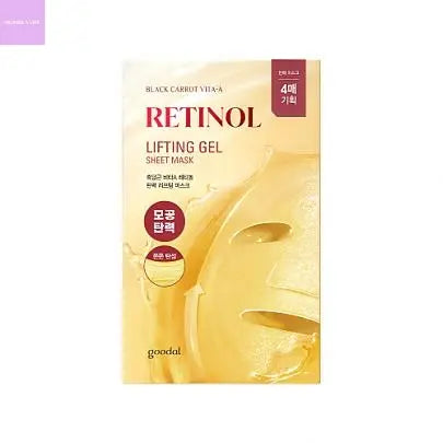 [Goodal] Black Carrot Vita-A Retinol Lifting Gel Sheet Mask (4ea) seoul vibe