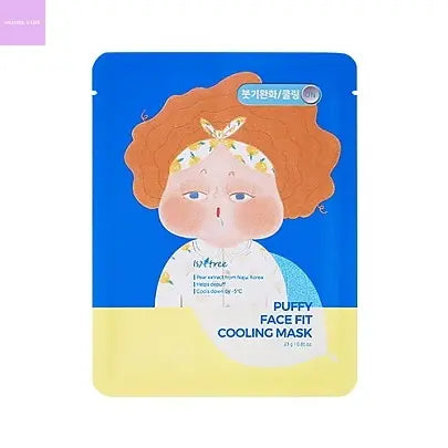 [Isntree] Puffy Face Fit Cooling Mask (10ea) Seoul Vibe