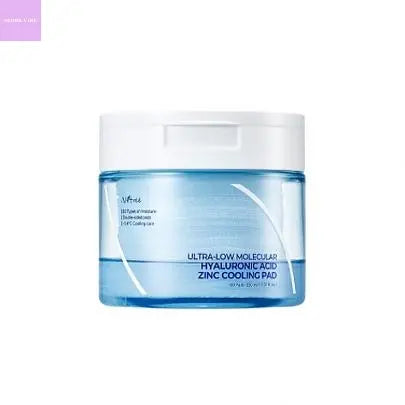[Isntree] Ultra-low Molecular Hyaluronic Acid Zinc Cooling Pad 150ml (60ea) seoul vibe