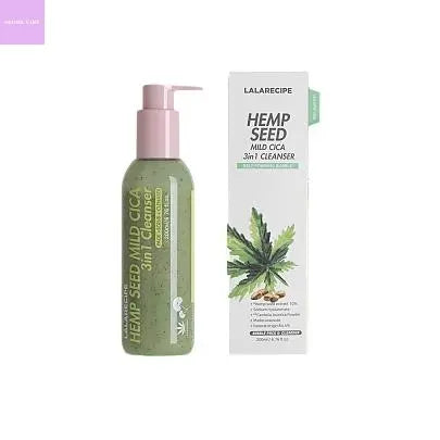 [LALARECIPE] Hempseed Mild Cica 3in1 Cleanser 200ml Hanul Hanbok