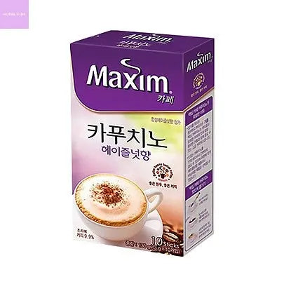 [Maxim] Cappuccino Hazelnut 130g 10ea Hanul Hanbok