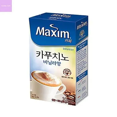 [Maxim] Cappuccino Vanilla (130g) 10ea Hanul Hanbok