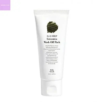 [Milk Touch] Greentea Wash Off Pack 100ml - Seoul Vibe