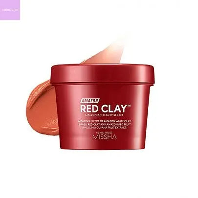 [Missha] Amazon Red Clay™ Pore Mask 110ml - Seoul Vibe