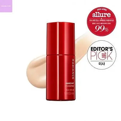[Missha] Radiance Perfect-Fit Foundation #N23 SPF30 PA++ 35ml - Seoul Vibe