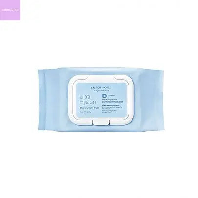 [Missha] Super Aqua Ultra Hyalron Cleansing Water Wipes 30pcs Hanul Hanbok