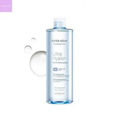 [Missha] Super Aqua Ultra Hyalron Micellar Cleansing Water 500ml Hanul Hanbok