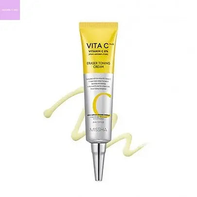 [Missha] Vita C Plus Eraser Toning Cream 30ml - Seoul Vibe