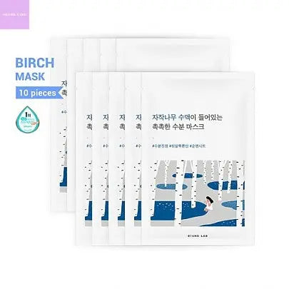 [ROUND LAB] Birch Juice Moisturizing Mask (10ea) Seoul Vibe