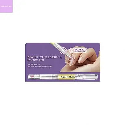 [baren] Dual Effect 2-in-1, Nail & Cuticle Oil Pen with Ceramic Pusher 2ml seoul vibe