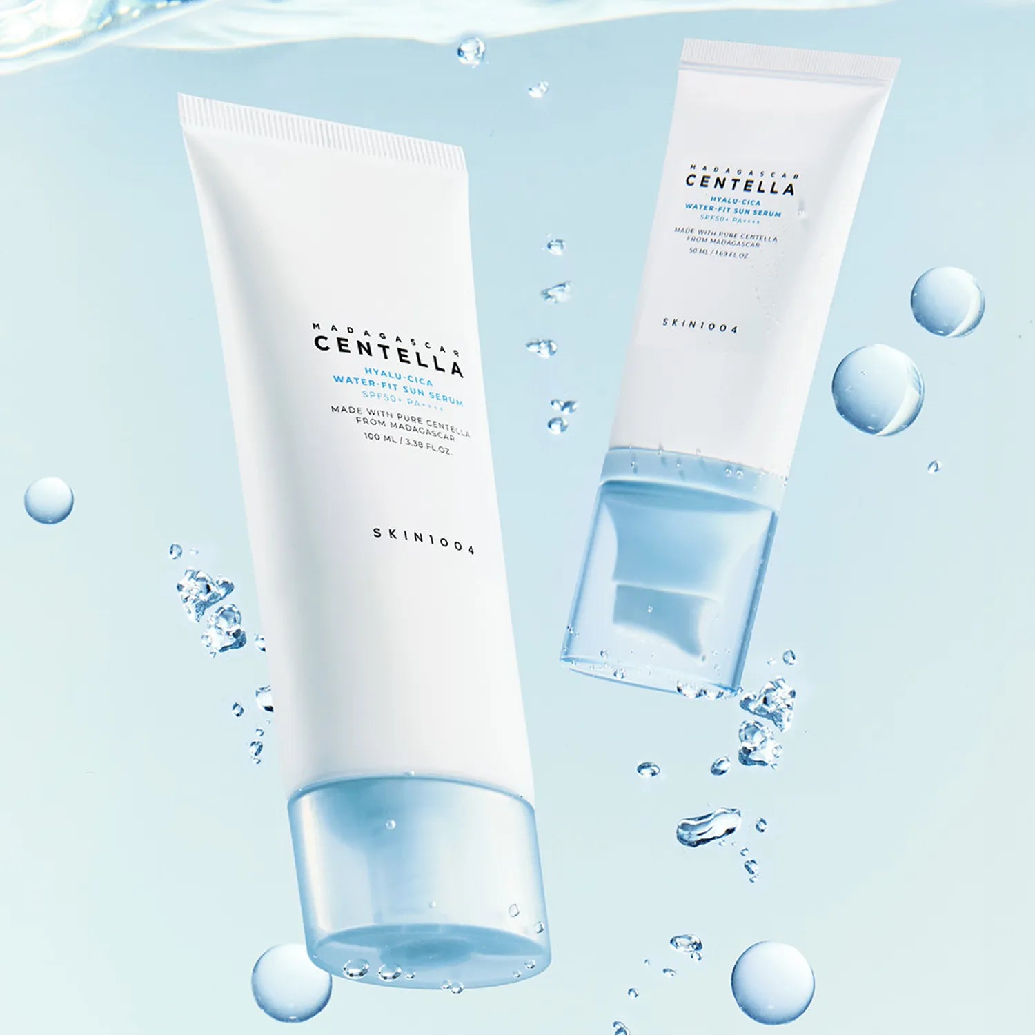 SKIN1004 Madagascar Centella Hyalu-Cica Water-Fit Sun Serum 100mL