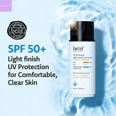 [belif] UV Protector Aqua Bomb Sun Serum 50ml - Seoul Vibe