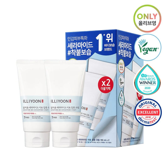 ILLIYOON - Ceramide Ato Concentrate Cream Set