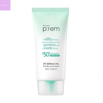 [make p:rem] UV defense me No Sebum Sun cream 50ml Hanul Hanbok